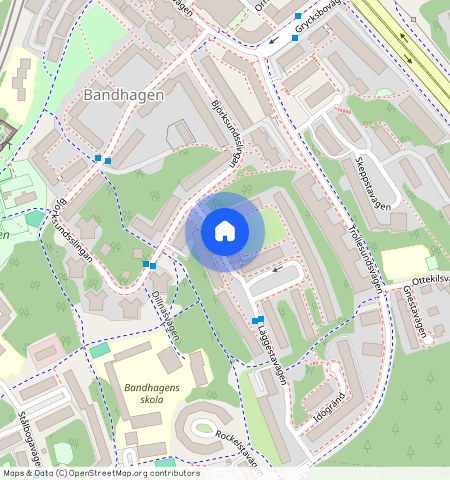 Läggestavägen **, Bandhagen