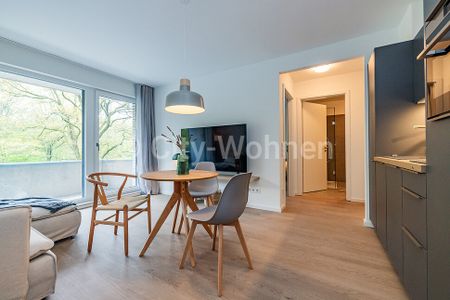 Möblierte Neubauwohnung mit Süd-West Balkon am Stadtpark in Hamburg-Winterhude - Photo 5