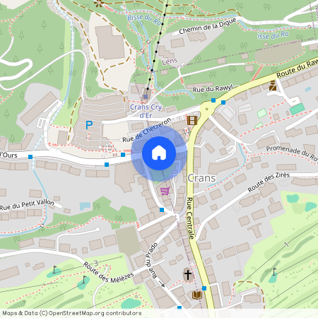 Rue du Pas de l'Ours 3b, 3963 Crans-Montana