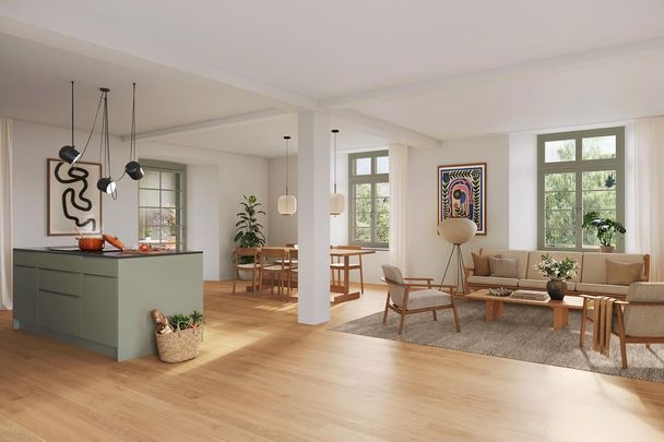 3.5 Zimmer, 114 m², 1. Stock - Photo 1
