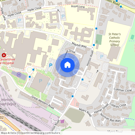 Pillowell Drive, GRH (Gloucestershire Royal Hospital), Gloucester, GL1