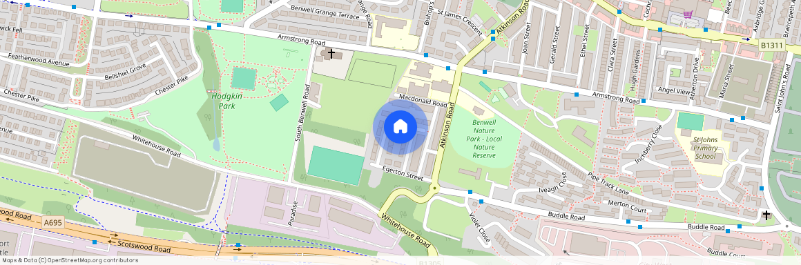 Bilborough Gardens, Benwell NE4