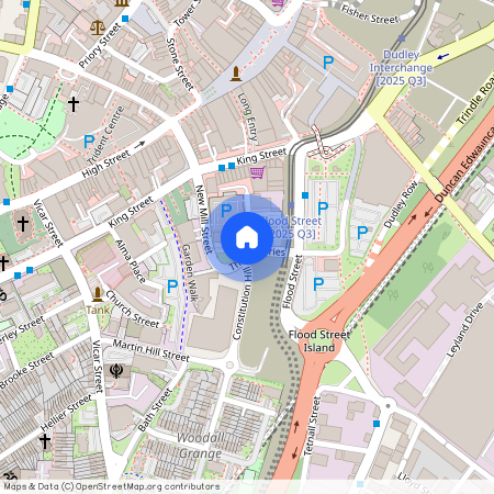 Castle Court, The Minories, Dudley