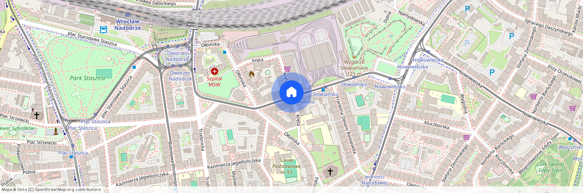 ul. Kręta, Nadodrze, Śródmieście, Wrocław, dolnośląskie