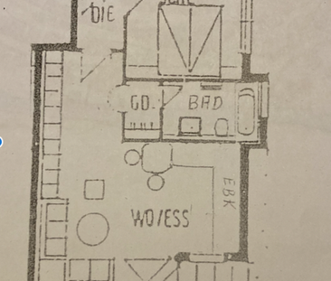 Helle 2 Zimmer Wohnung in 71139 Ehningen - Foto 1