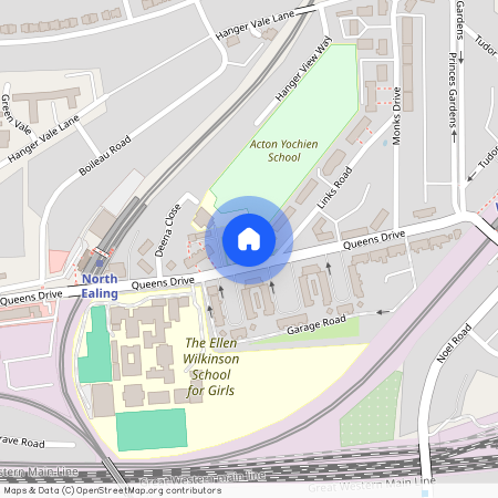 Inverness Court, Queens Drive, London