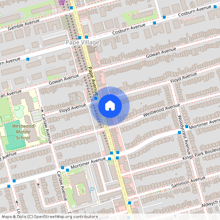 987 Pape Avenue Unit# Upper 2, Toronto