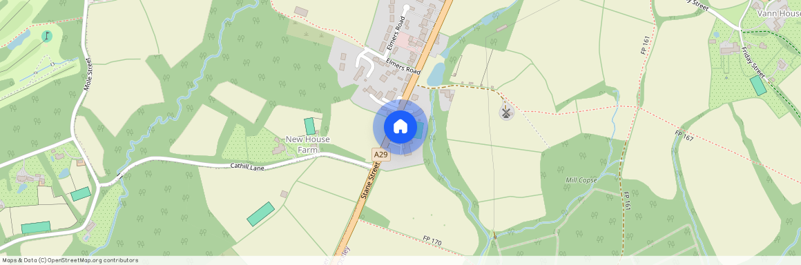 Stane Street, Ockley