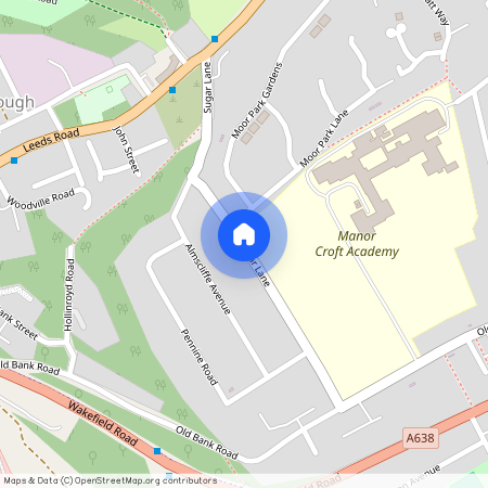 Sugar Lane, Dewsbury, WF12