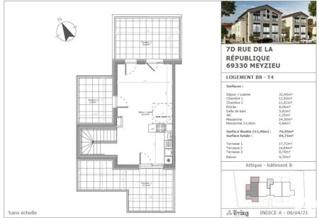 Appartement 4 pièces MEYZIEU - Photo 4