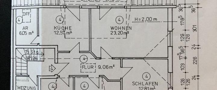 3-Raum-DG-Wohnung in 06420 Könnern OT Kirchedlau zu vermieten - Foto 1