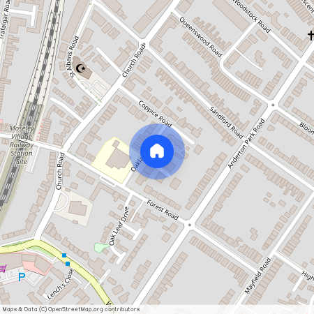 Oakland Road, Moseley B13