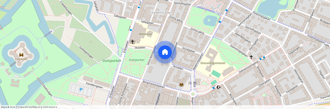 Skolallén, Landskrona