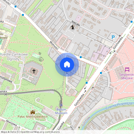 ul. Dworska, Będzin, będziński, śląskie