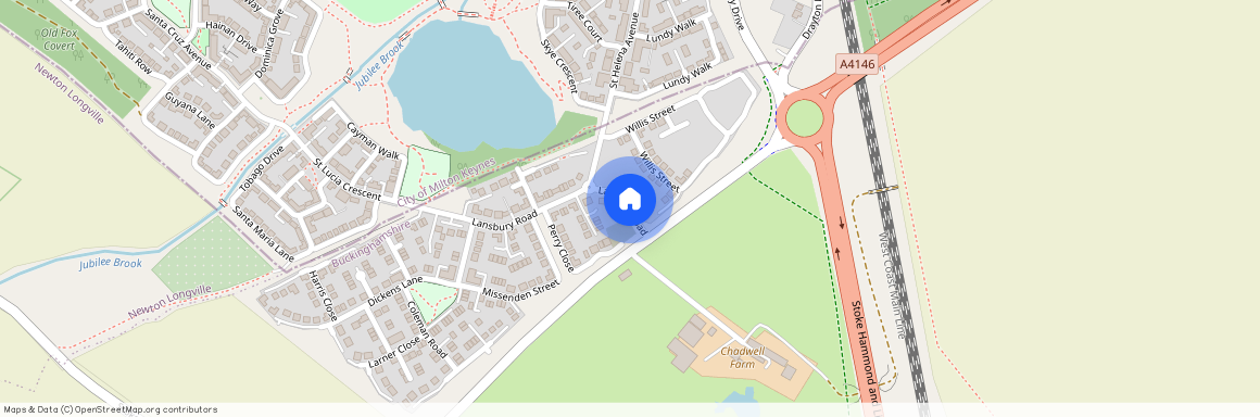 Santa Cruz Avenue, Newton Leys, Bletchley, Milton Keynes, MK3