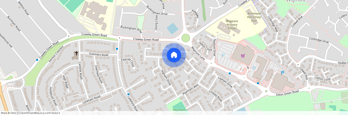 Barford Rise, Luton, LU2