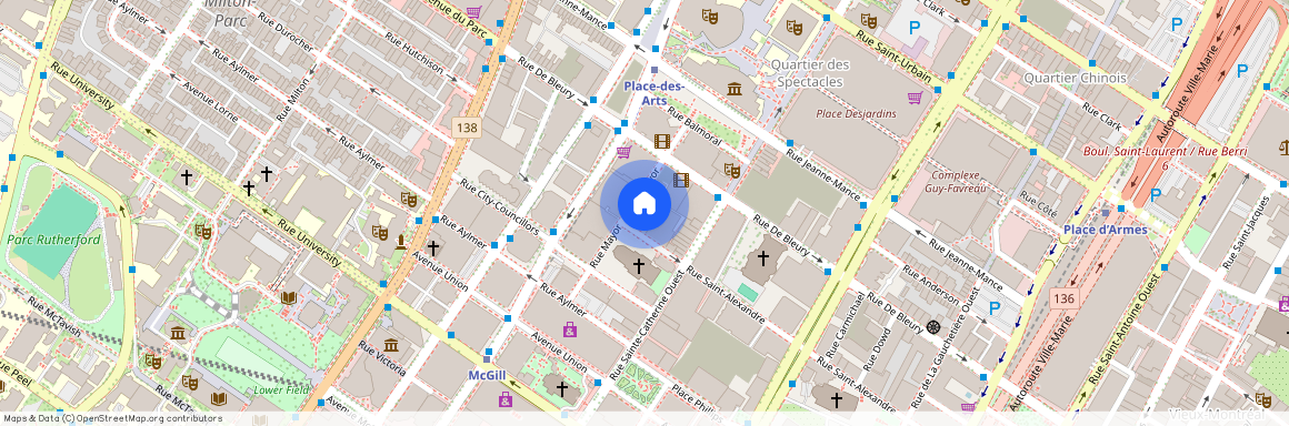 1449 Rue St-Alexandre, H3A2G6, Montréal