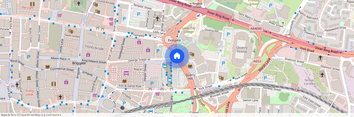 Skyline, St. Peters Street, Leeds