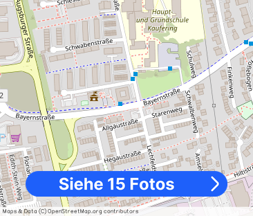Perfekte, teilweise möblierte Pendlerwohnung in zentraler Lage in K... - Foto 1