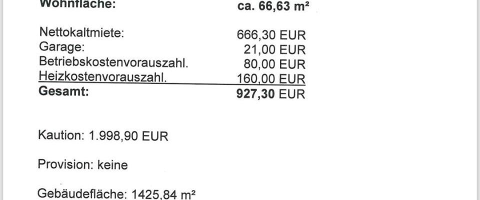 3Zimmer Whg in Töplitz anzubieten - Foto 1