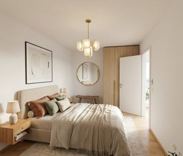 Zentral gelegene, helle 2 Zimmerwohnung mit Loggia - Photo 2