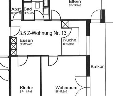 Helle freundliche und sehr praktische Wohnung im Zentrum von Rheineck - Foto 4