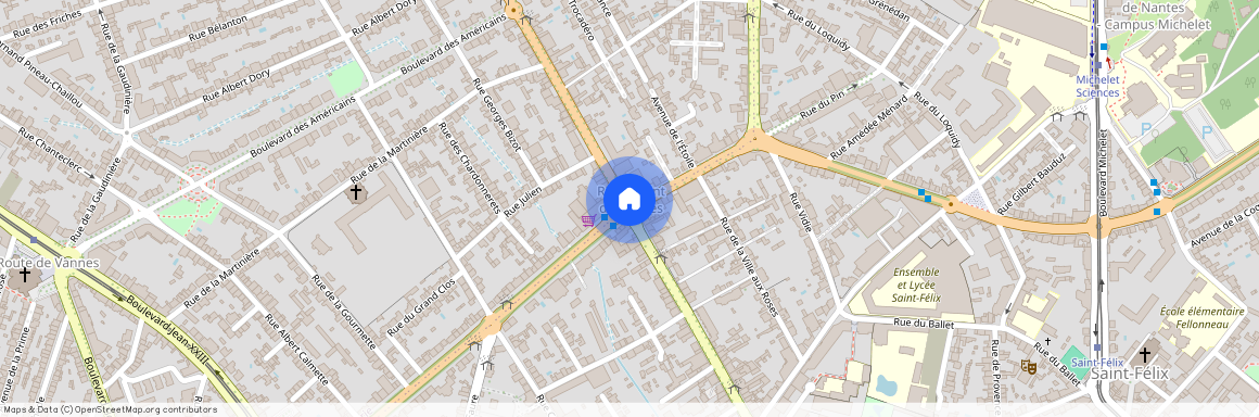 Centre ville, VIARME, 44000, Nantes