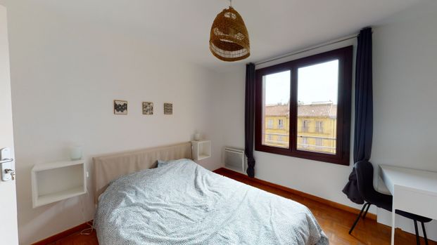 Colocation - Très beau T4 meublé de 61 m² Joliette - Photo 1