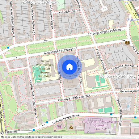 al. Aleja Wojska Polskiego, Stary Żoliborz, Żoliborz, Warszawa, mazowieckie