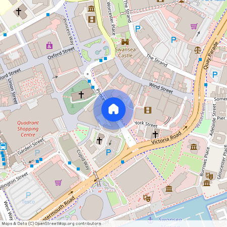 Princess Way, Swansea