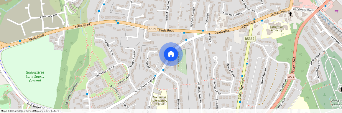 Thistleberry Avenue, Thistleberry, Newcastle-under-Lyme, ST5