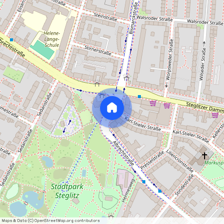 Bismarckstr., Berlin, Steglitz, 12169