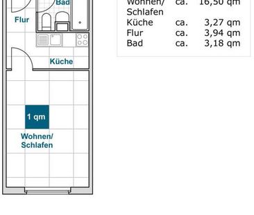 Ich werde gerade für Sie hübsch gemacht - 1 Raumwohnung so zentrumsnah - Foto 1