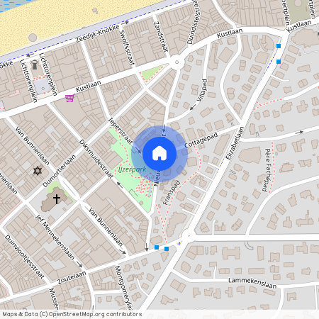 Nieuwpoortstraat, 8300 het Zoute