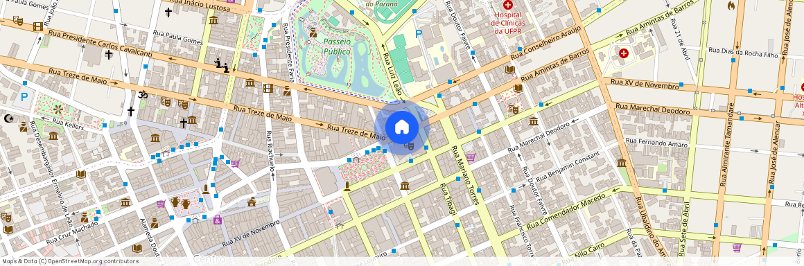 Rua Amintas de Barros, Centro, Curitiba