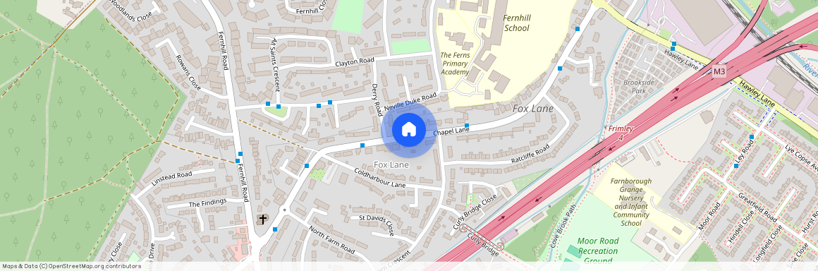 Chapel Lane, Farnborough, Hampshire, GU14