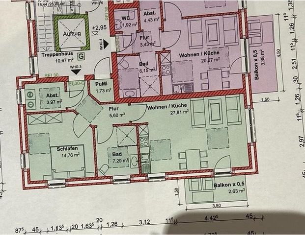 2-Zimmerwohnung in Meppen Widukindstraße - Foto 1