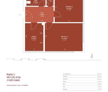 lichtdurchflutete 2-Zimmer am Markt - Photo 1