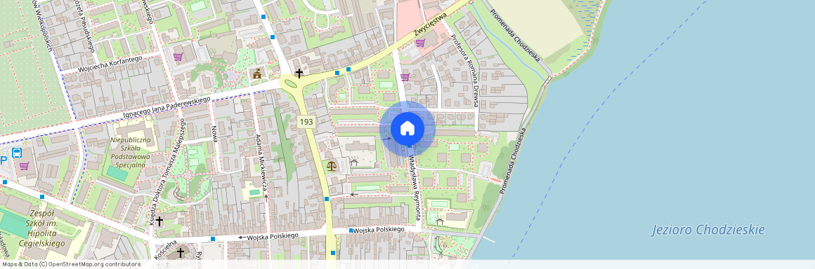 ul. Władysława Reymonta, Chodzież, chodzieski, wielkopolskie