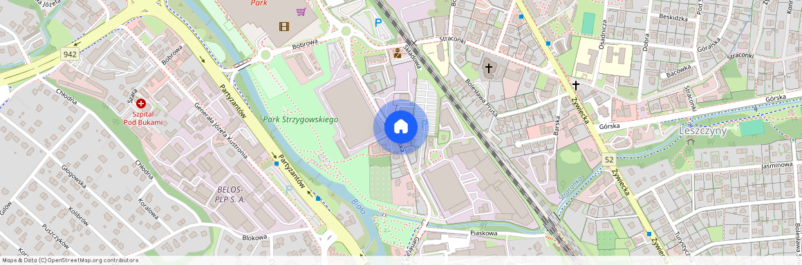 ul. Leszczyńska, Leszczyny, Bielsko-Biała, śląskie