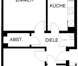 2-Zimmer Wohnung in Haspe-Quambusch - Photo 2