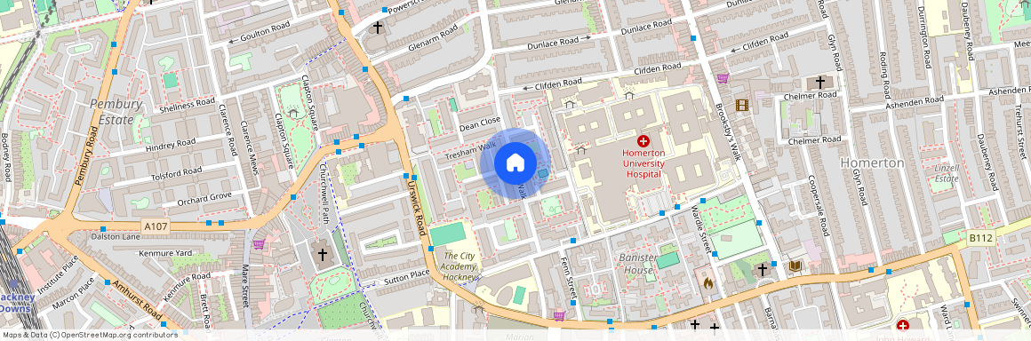 Churchill Walk, Homerton, London, E9