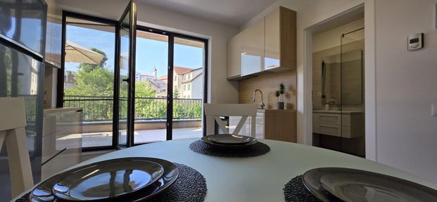 Luxurious apartment for rent in Cluj-Napoca, a two-minute walk from the University of Medicine and Pharmacy, consisting of two bedrooms, living room, bathroom, and a generous terrace - Photo 1
