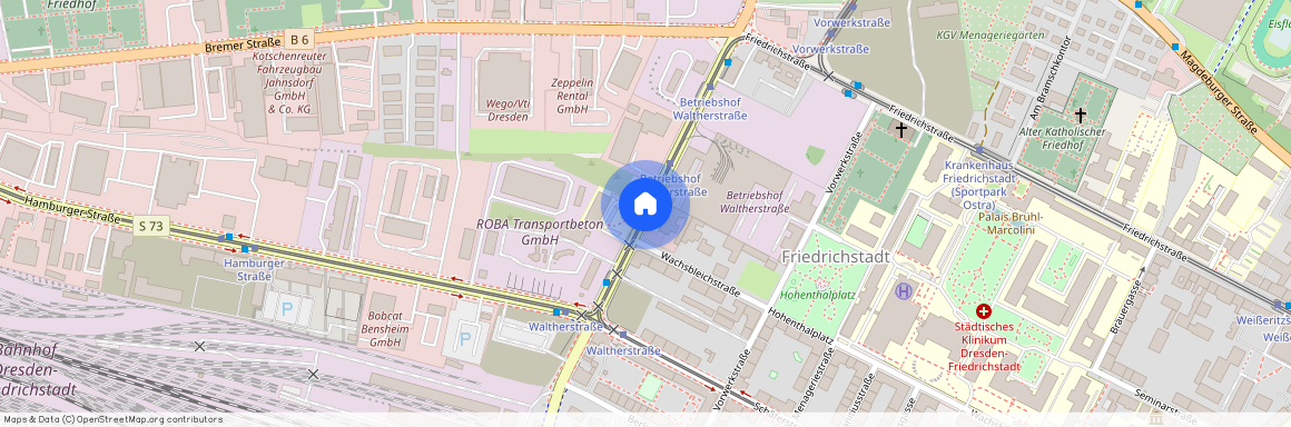 01067 Dresden - Friedrichstadt