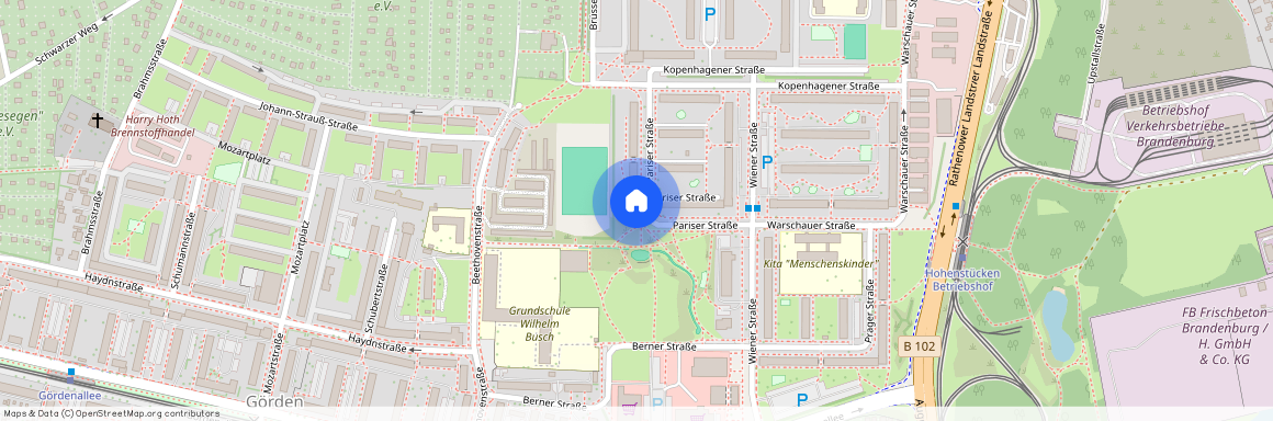 Pariser Straße 3, 14772 Brandenburg an der Havel, Hohenstücken Süd