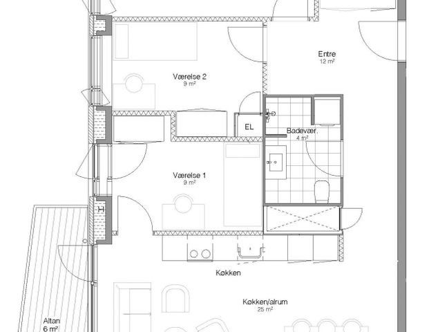 Lejlighed 147 - Hannemanns Alle 44A, 2 mf - Photo 1