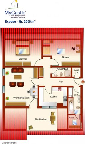 Großzügige Dach Wohnung mit großer Dachterrasse - Photo 5