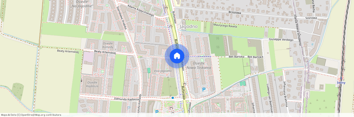 ul. Buforowa, Jagodno, Krzyki, Wrocław, dolnośląskie