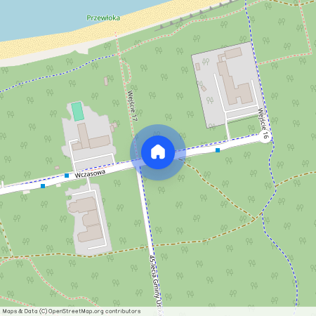 Wczasowa, Słupski, Ustka, Ul Wczasowa