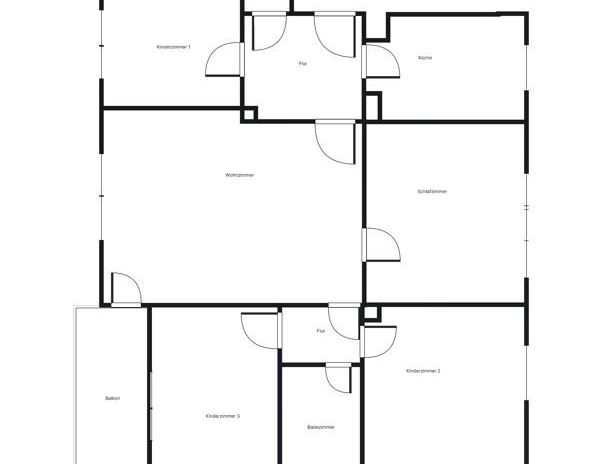 Familien willkommen - 5-Zimmer Wohnung mit Balkon - Foto 1